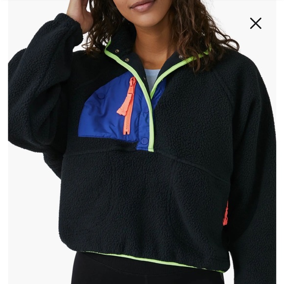 FP Movement by Free People Tops - Fp Movement Hit the Slopes Colorblock Pullover